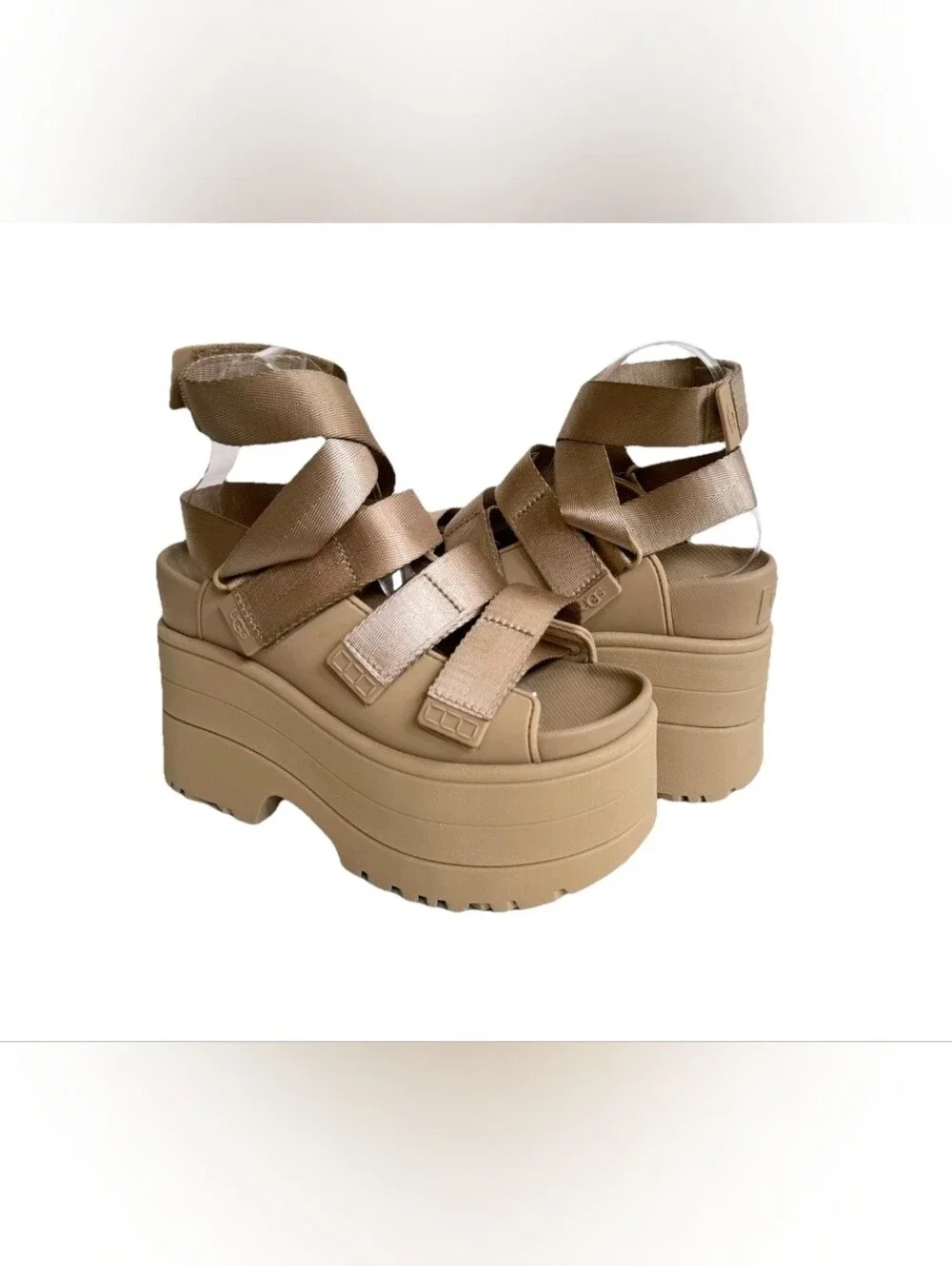 UGG Women's Platform Sandals in Beige